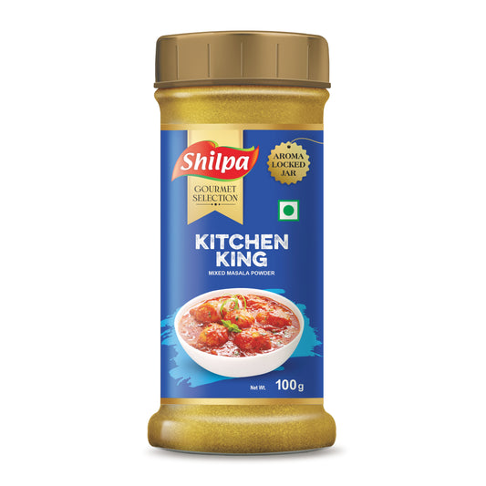 Shilpa Kitchen King, Mixed Masala Powder 100g Jar