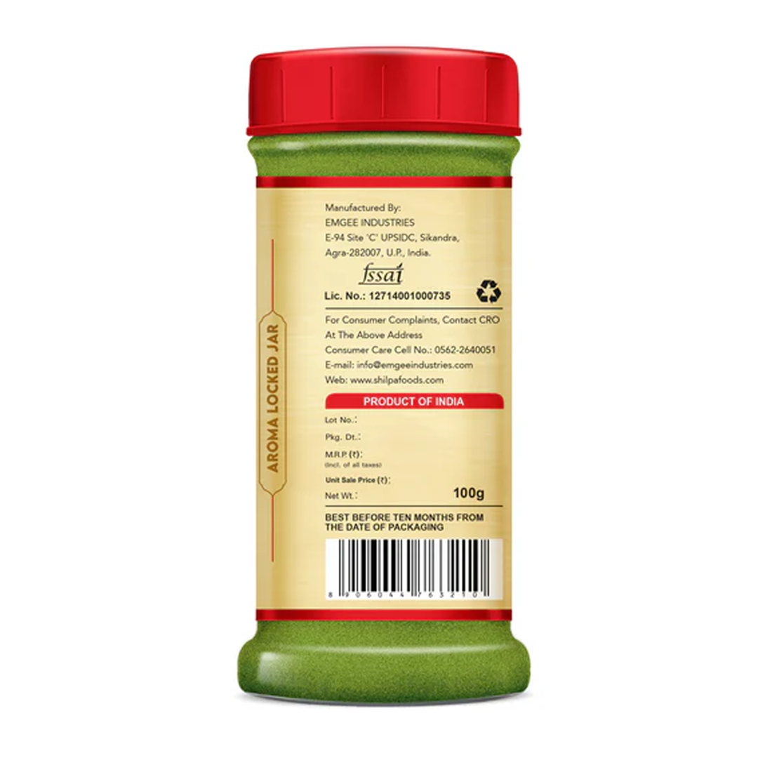 Shilpa Pudina (Mint) Powder 100g Jar Pack