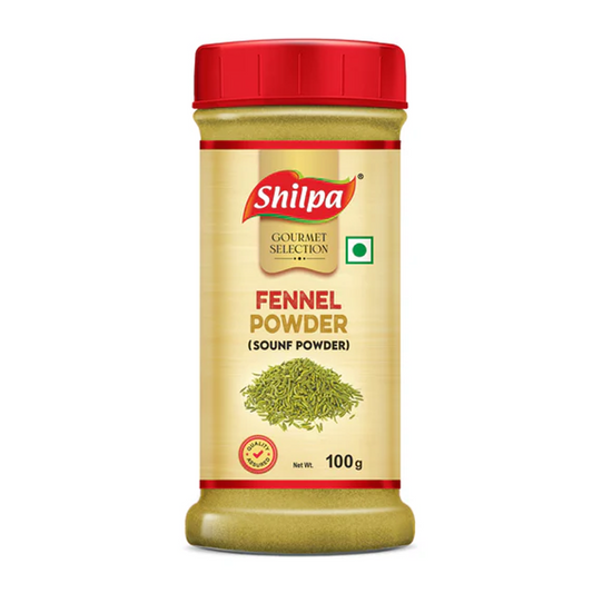 Shilpa Saunf (Fennel) Powder 100g Jar Pack