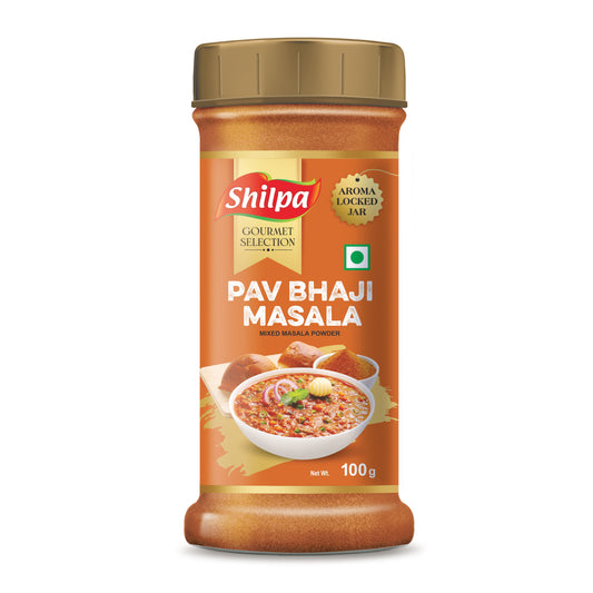 Shilpa Pav Bhaji Masala Powder 100g Jar