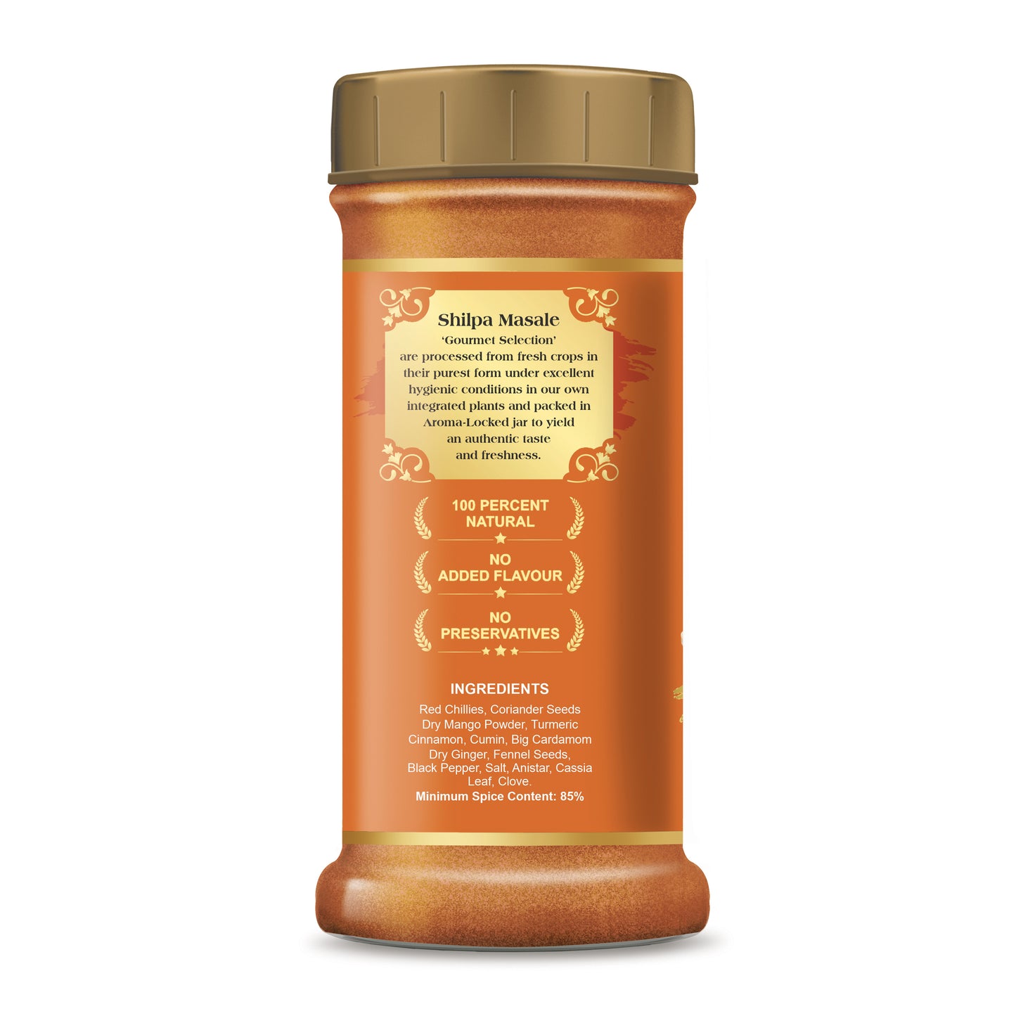 Shilpa Pav Bhaji Masala Powder 100g Jar