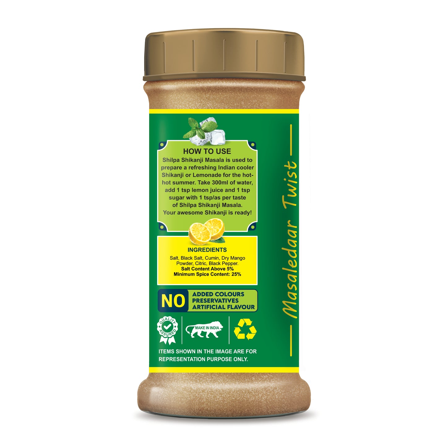 Shilpa Shikanji (Lemonade) Powder 100g Jar Pack