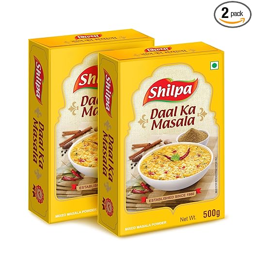 Agra's Famous Daal Ka Masala Box – Pack of 2 x 500g | Traditional Indian Flavors for All Types of Dal | Aromatic Spice Mix for Indian Lentils