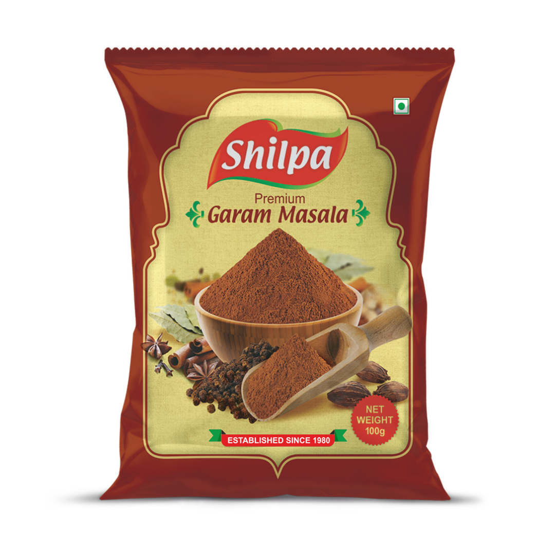 Shilpa Garam Masala PP Spices Pouch