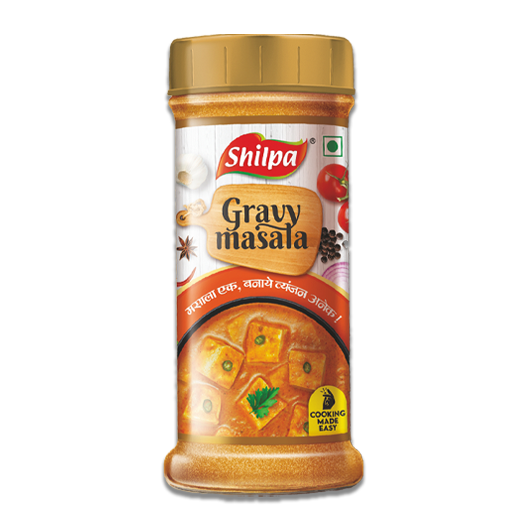 Shilpa Gravy Masala, Mixed Masala Powder 100g Jar