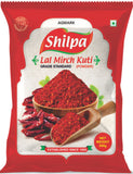 Shilpa Masale Kuti Lal Mirch (Crushed Red Chilli) Powder Spices 100g Pouch