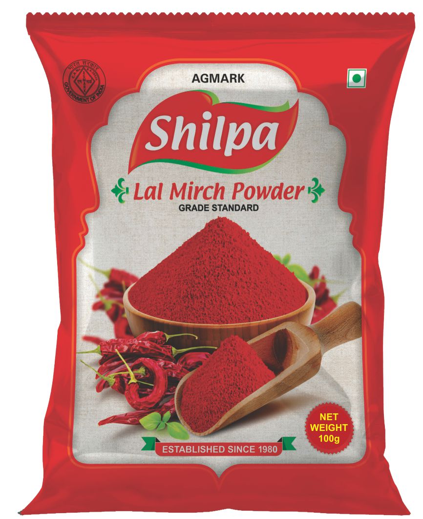 Shilpa Combo Pack of Haldi (Turmeric) Powder (100g), Dhaniya (Coriander) Powder(100g) & Lal Mirch (Red Chilli) Powder (100g) Pouch