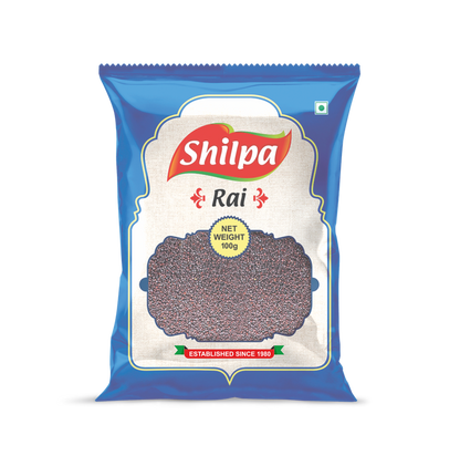 Shilpa Whole Rai (Mustard) Seeds 100g Pouch