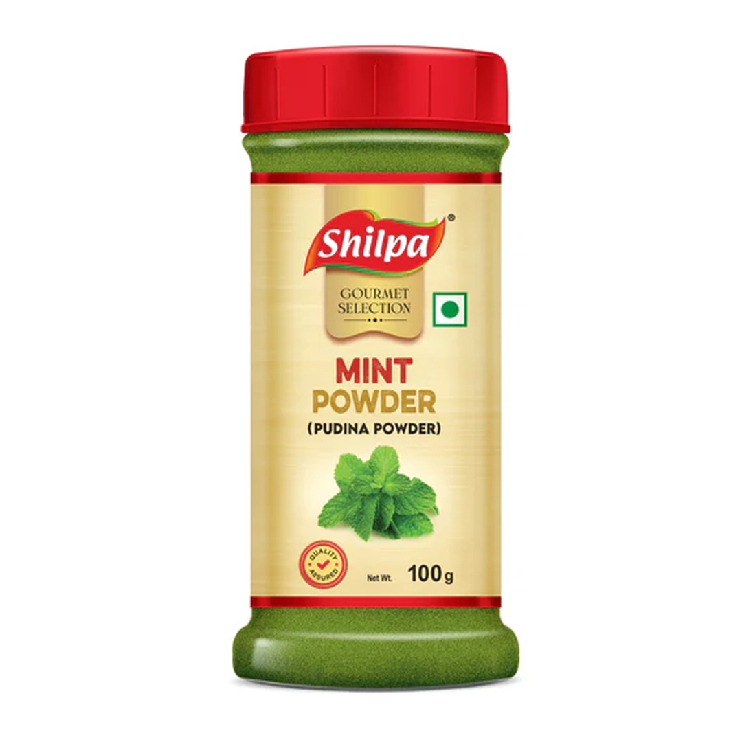 Shilpa Pudina (Mint) Powder 100g Jar Pack