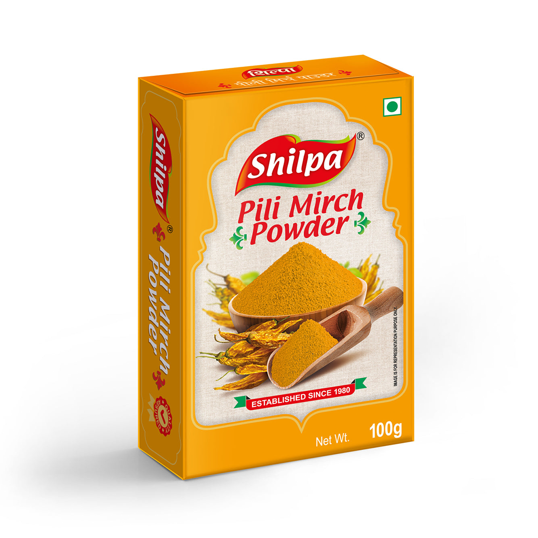 Shilpa Masale Pili Mirch (Yellow Chilli) Powder Spices