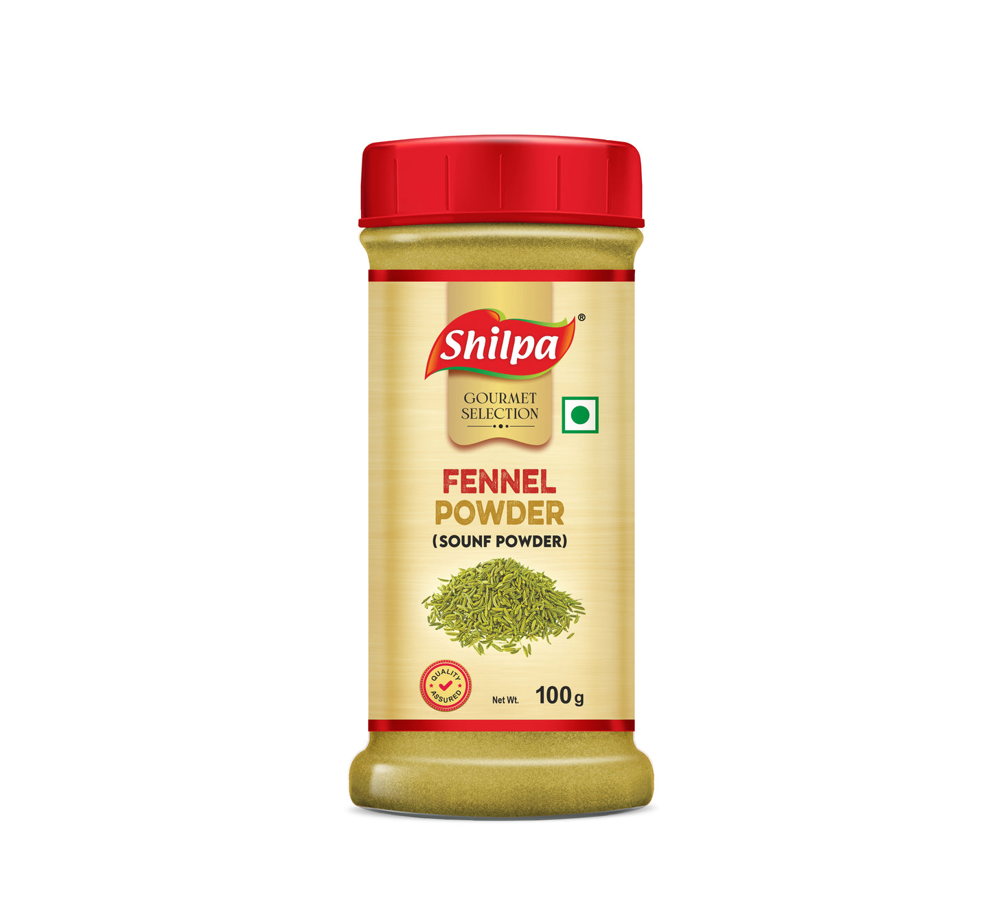 Shilpa Saunf (Fennel) Powder 100g Jar Pack