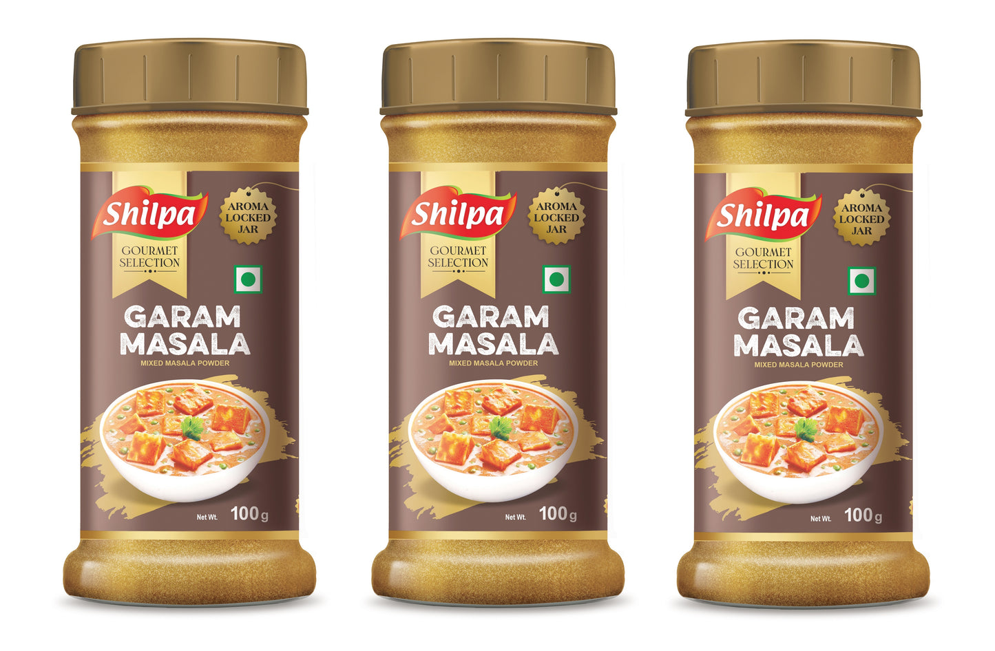 Shilpa Garam Masala Powder Spices 100g Jar