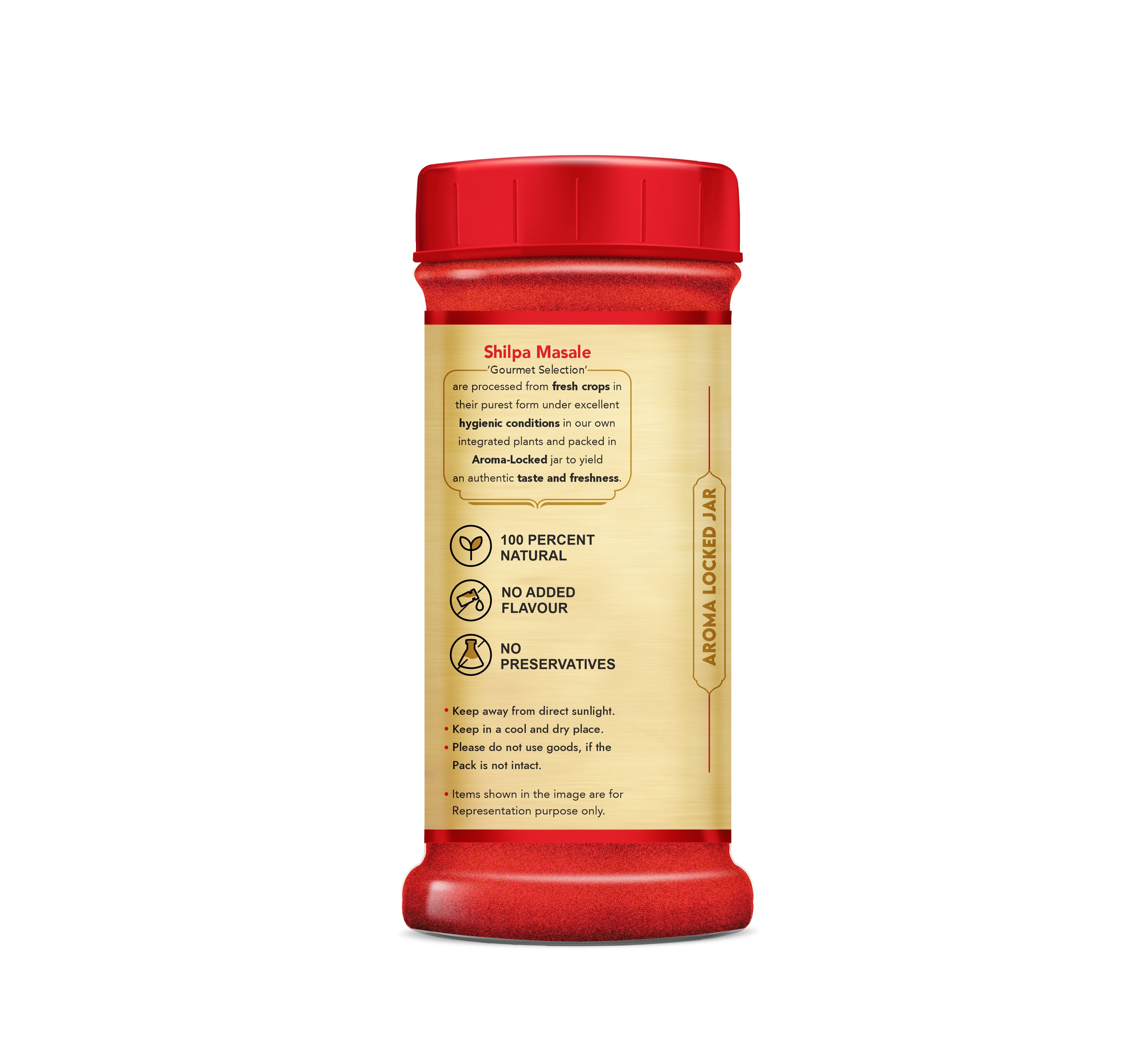 Shilpa Kashmiri Mirch Powder 100g Jar Pack – Shilpafoodsindia