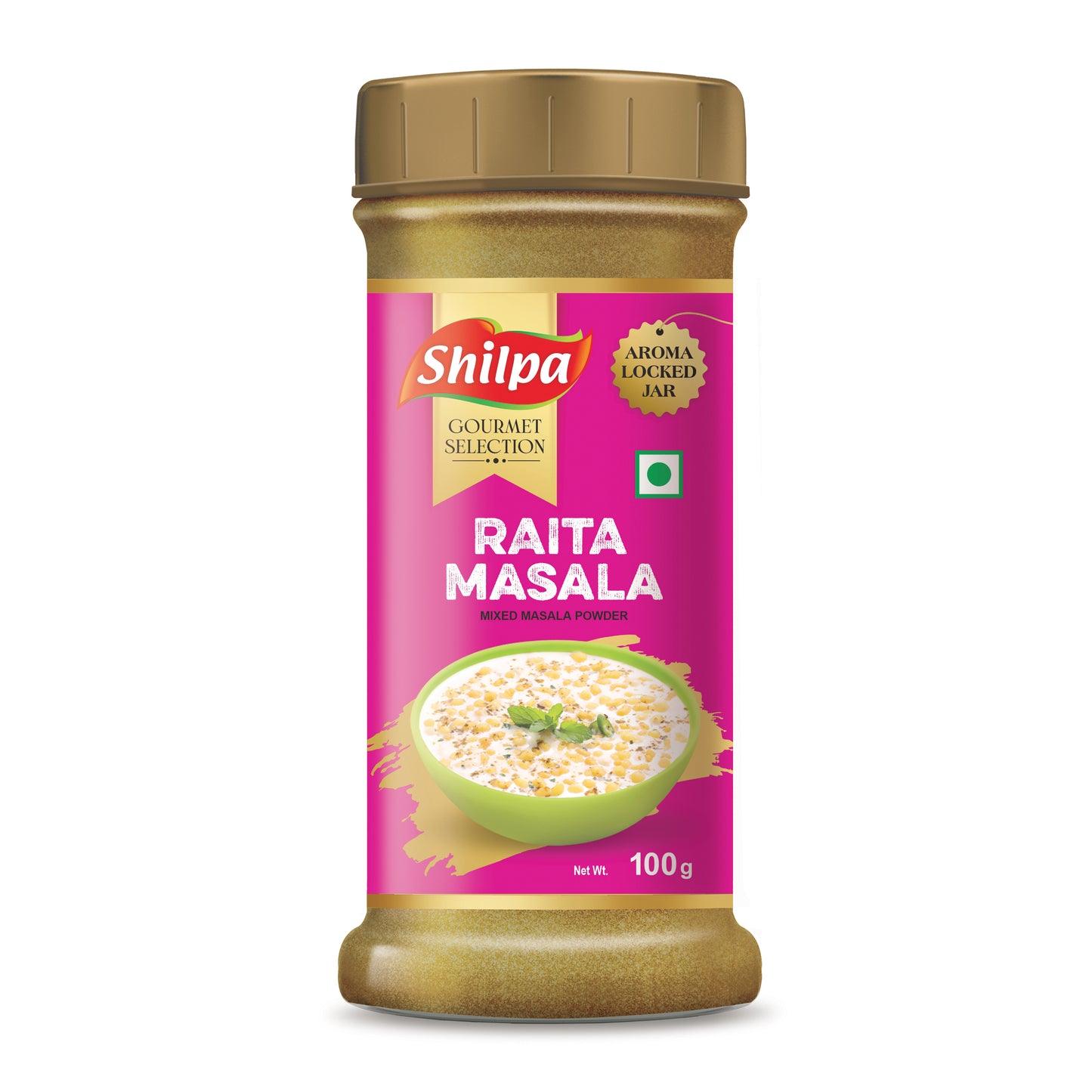 Shilpa Raita Masala, Mixed Masala Powder 100g Jar